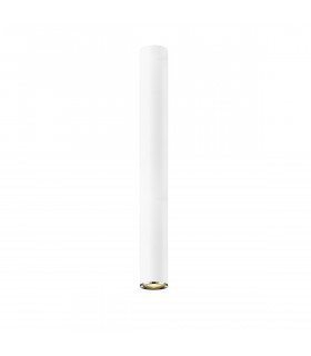 Loya Large Surface Mounted Downlight Matt White French Gold 1x GU10