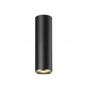 Loya Small Surface Mounted Downlight Matt Black French Gold 1x GU10