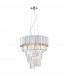 Gladius Pendant Ceiling Light Chrome 6x E27