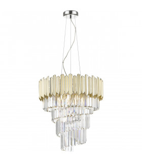 Gladius Pendant Ceiling Light Gold 6x E27