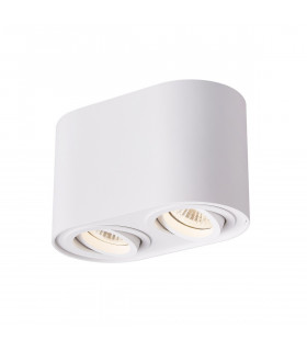 Rondoc Surface Mounted Downlight White 2x GU10