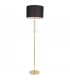 Rea Floor Lamp with Shade Gold Black 1x E27