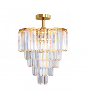 Amedeo Ceiling Light Gold 10x E14