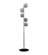 Luna Multi Arm Floor Lamp Chrome 5x G9