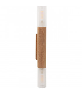 Madera Up & Down Wall Lamp Wood 2x G9