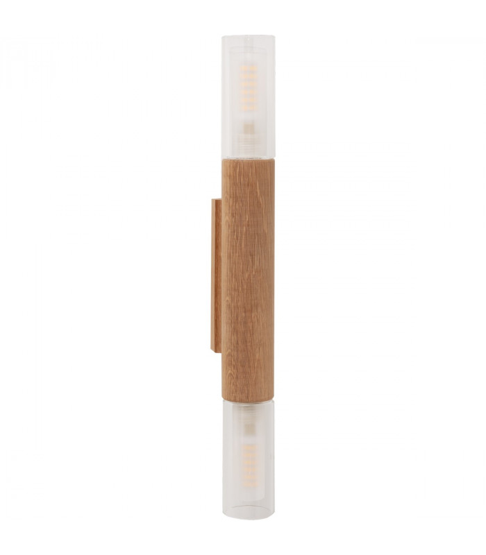 Madera Up & Down Wall Lamp Wood 2x G9