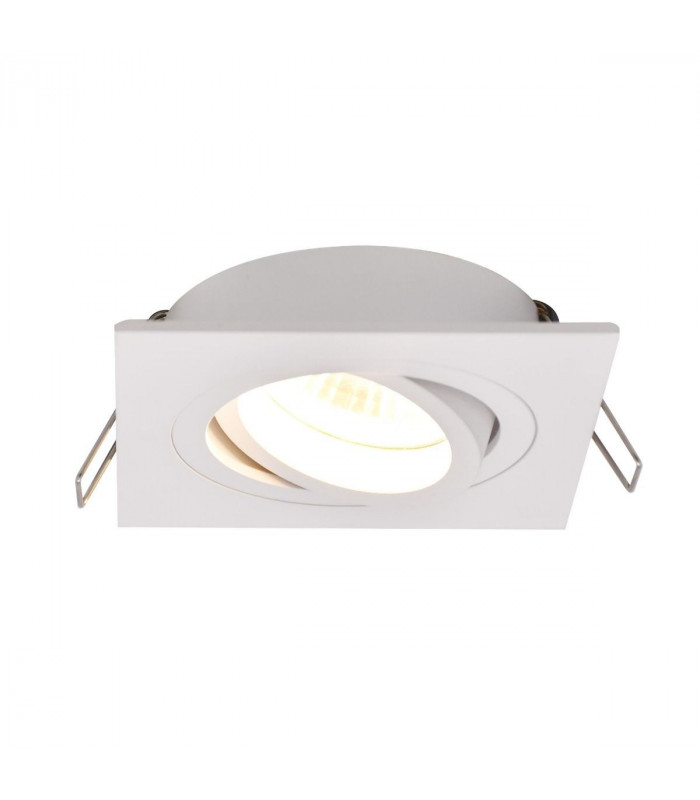 Rondoo Square Recessed Downlight White 1x GU10