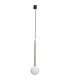 Ali Slim Pendant Ceiling Light Gold 1x G9