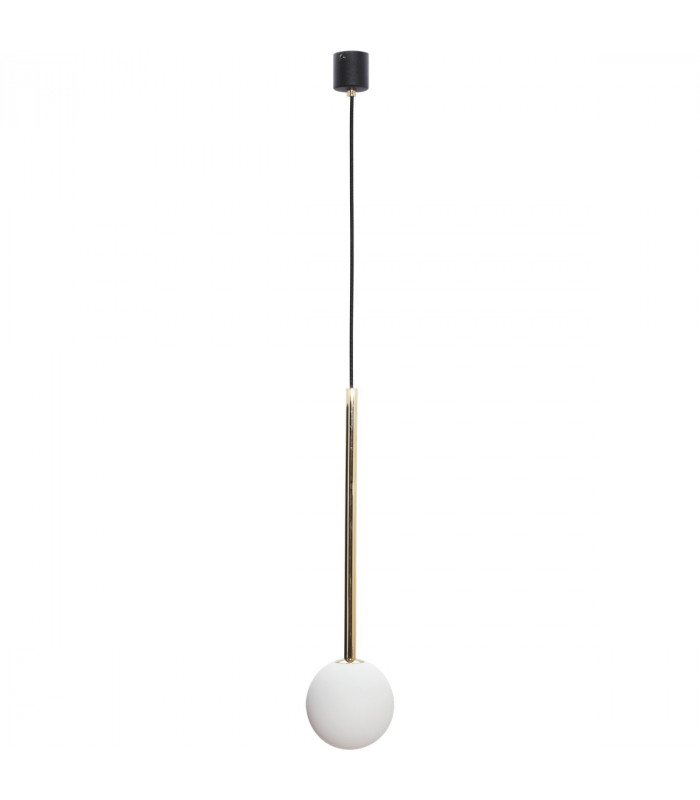 Ali Slim Pendant Ceiling Light Gold 1x G9