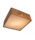Nomad Semi Flush Ceiling Light White 2x E27
