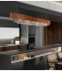 Ola Ceiling Large 160cm Island Glass Pendant - 3