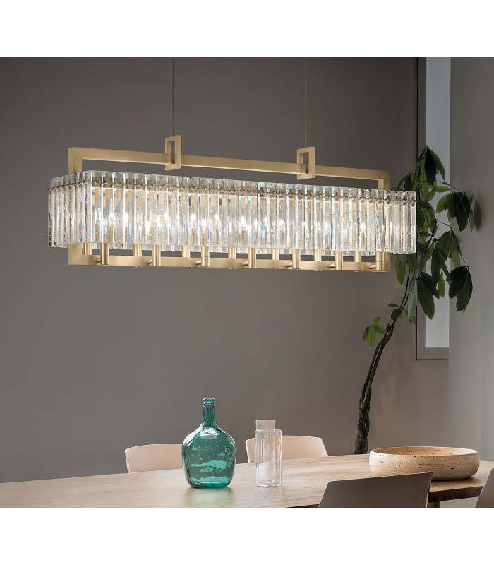 Crek Ceiling Large 123cm Bar Pendant - 1