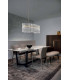 Vegas LED Glass Bar Pendant Champagne Leaf - 2