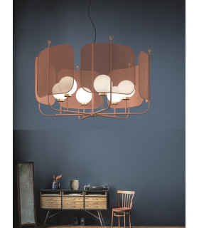 Papilio Ceiling Large 135cm Pendant Antique Pink - 1