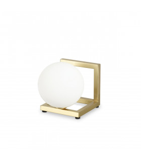 ANGOLO Globe Table Lamp Brass In-Built Switch