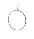 CIRCUS 60cm Integrated LED Pendant Ceiling Light Black 3000K-1