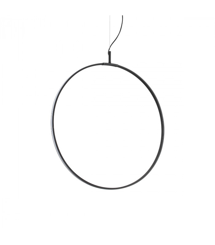 CIRCUS 60cm Integrated LED Pendant Ceiling Light Black 3000K-1
