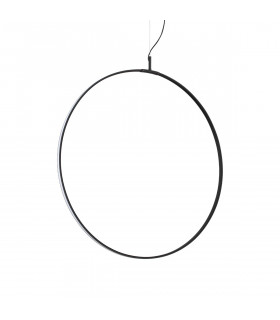CIRCUS 74cm Integrated LED Pendant Ceiling Light Black 3000K-1