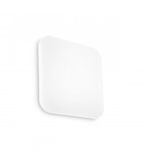 CLARA Square LED Flush Ceiling Light White 4000K Non-Dim