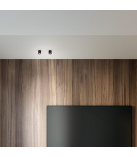 DOT LED Surface Mounted Downlight Black 3000K Non-Dim-2