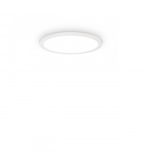 FLY 35cm Integrated LED Semi Flush Light White 3000K IP40