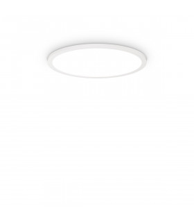 FLY 45cm Integrated LED Semi Flush Light White 4000K IP40