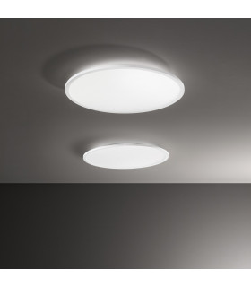 FLY 60cm Integrated LED Semi Flush Light White 3000K IP40-2
