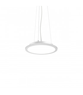 FLY 35cm Integrated LED Pendant Ceiling Light White 3000K IP40
