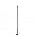JEDI 160cm LED Outdoor Bollard Anthracite 3000K IP65 Non-Dim