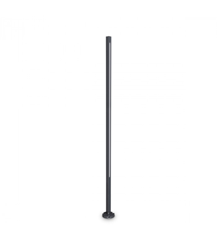 JEDI 160cm LED Outdoor Bollard Anthracite 3000K IP65 Non-Dim