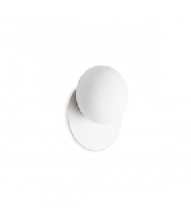 NINFEA Round Flush Wall Lamp White