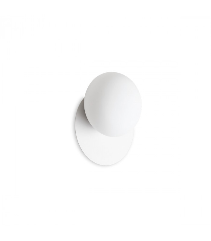 NINFEA Round Flush Wall Lamp White