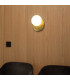 NINFEA Round Flush Wall Lamp Brass-2