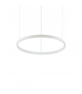 ORACLE Slim DALI Dimmable Round 50cm Integrated LED Pendant Ceiling Light White 3000K