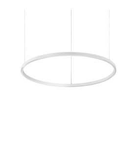 ORACLE Slim DALI Dimmable Round 70cm Integrated LED Pendant Ceiling Light White 3000K