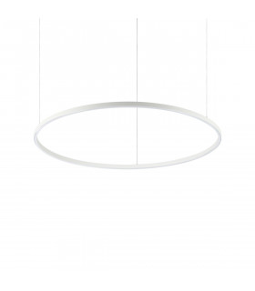 ORACLE Slim DALI Dimmable Round 90cm Integrated LED Pendant Ceiling Light White 3000K