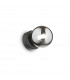 PERLAGE Wall Lamp Black With Glass Shade