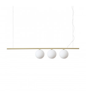 PERLINE 3 Light Bar Pendant Ceiling Light Brass-1