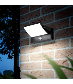 SWIPE LED Outdoor Motion Sensor Wall Lamp Anthracite 3000K IP54-2