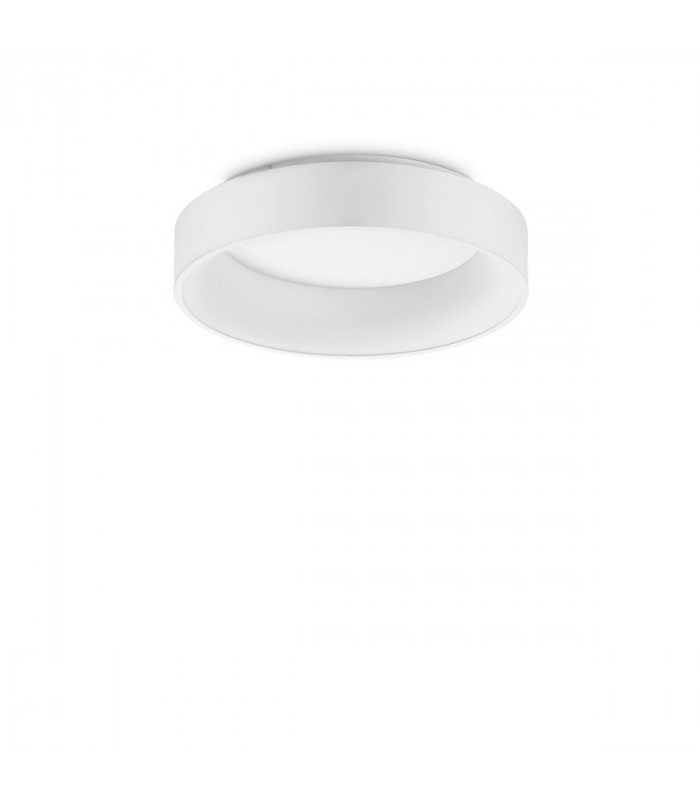 ZIGGY Round 45cm Integrated LED Semi Flush Light White 3000K Non-Dim-1