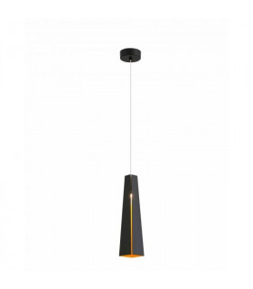 LED Ceiling Pendant Light Black, Gold