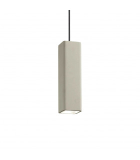 1 Light Ceiling Pendant Light Grey