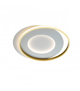Limbos Integrated Led Semi Flush Light White Gold 3000K 4400Lm-1