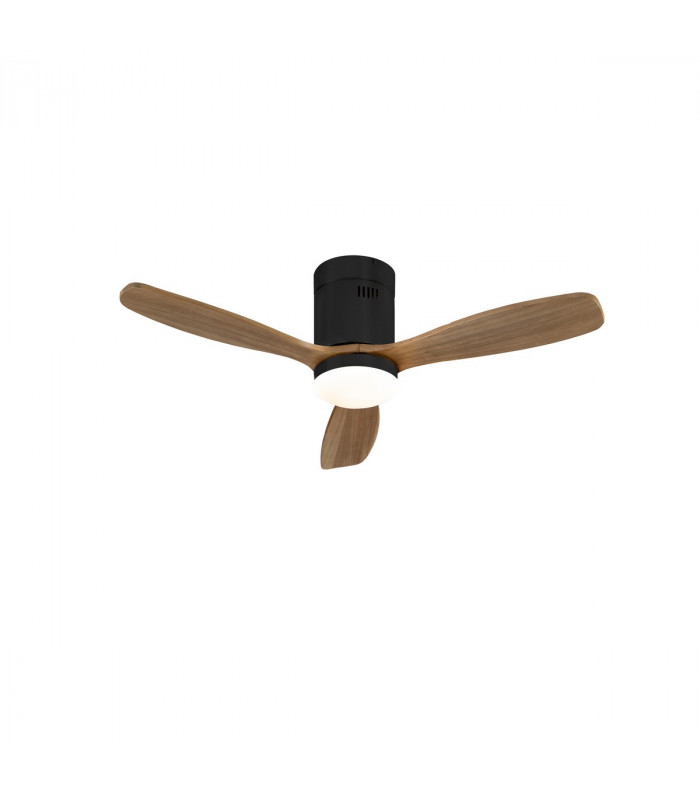 Siroco Ceiling Fan Black Walnut 24