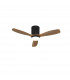 Siroco Ceiling Fan Black Walnut 24