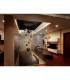 Dark 14 Light Cluster Pendant Ceiling Light Black Brass 2-Tone Crystal G9-2