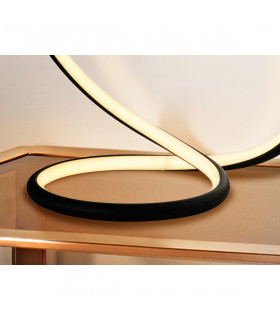 Infinito Dimmable Integrated Led Table Lamp Sandblasted Matt Black 3000K 750Lm-2