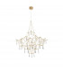 Goro Pendant Ceiling Light Clear Crystal Gold Metal LED 20W 2000Lm 3000K-1
