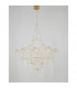 Goro Pendant Ceiling Light Clear Crystal Gold Metal LED 20W 2000Lm 3000K-3