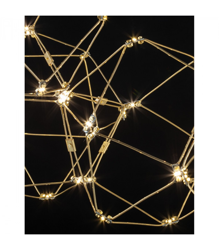 Nebula Bar Pendant Ceiling Light Gold Metal LED 67.2W 4704Lm 3000K-3